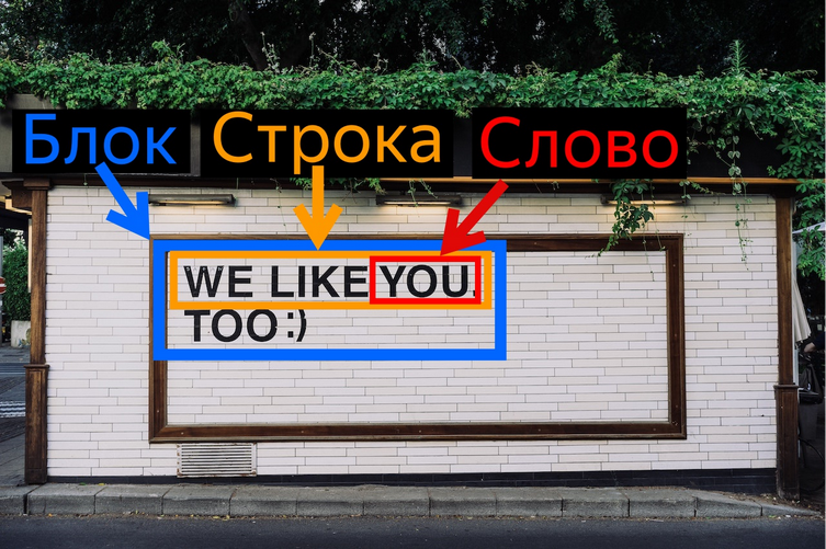 Блок, строка, слово
